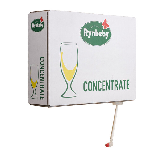 Rynkeby lingonberry juice drink concentrate 1+7 10l