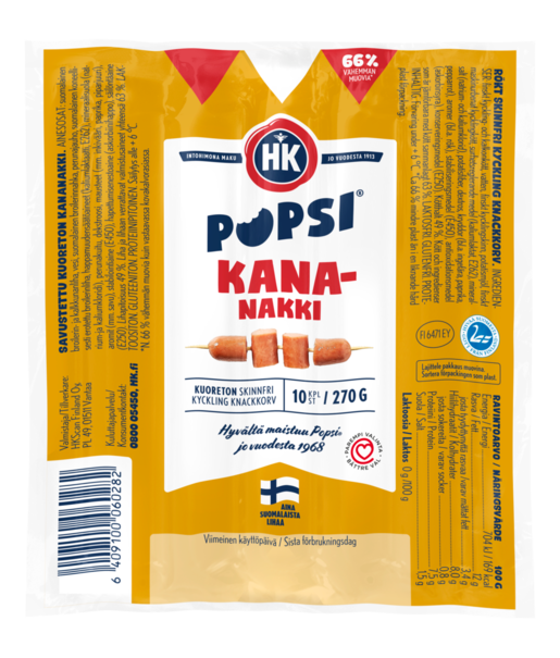 HK Popsi® kyckling knackkorv 270g