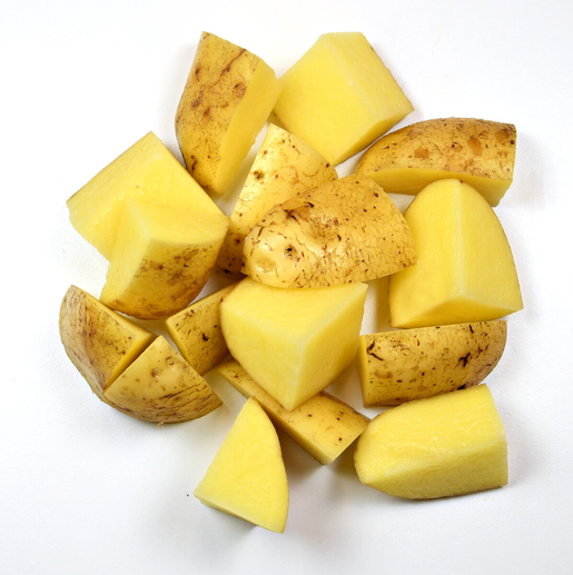 Fresh Cut Potatis bitar med skal 5kg