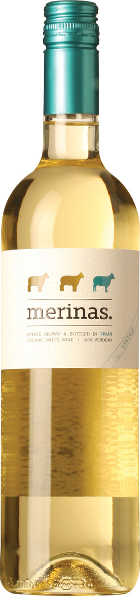 Merinas organic Verdejo 12% 0,75l white wine