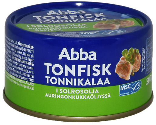 Abba MSC tonfisk i olja 200/150g