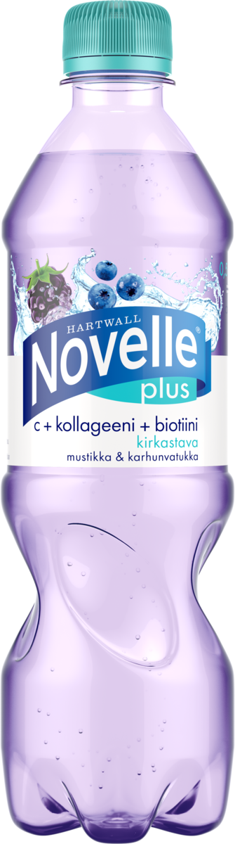 Hartwall Novelle Plus C+Kollagen+Biotin dryck 0,5l