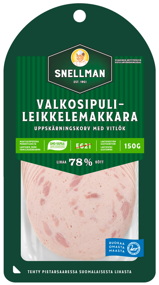 Snellman Ham sausage with garlic cold cuts 150g