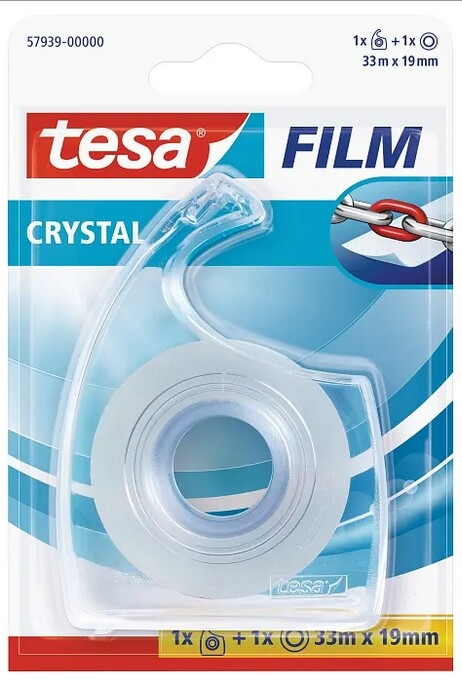 Tesa Easy cut crystal film tape 19mmx33m