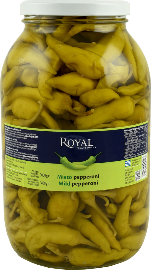Royal mieto pepperoni 3/1,4kg