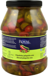 Royal viipaloitu vihreä ja punainen jalapeno mix 2,36/1,3kg
