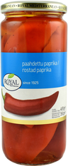 Royal rostad röd paprika i saltlake 465/350g