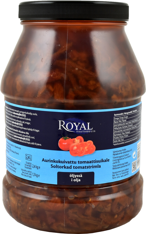 Roayl 2,4/1,3 kg soltorkade tomatstrimlor