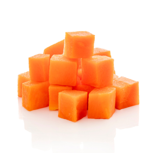 Westfro Carrot dices 10mm 2,5kg frozen