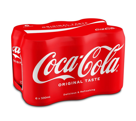 Coca-Cola Original 0,33l 6-pack virvoitusjuoma