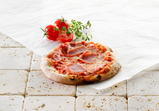 Easyfood pizza prosciutto 16cm 32x140g fryst