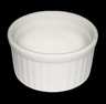 Soufflé-form d6,6cm h3,5cm  porcelain