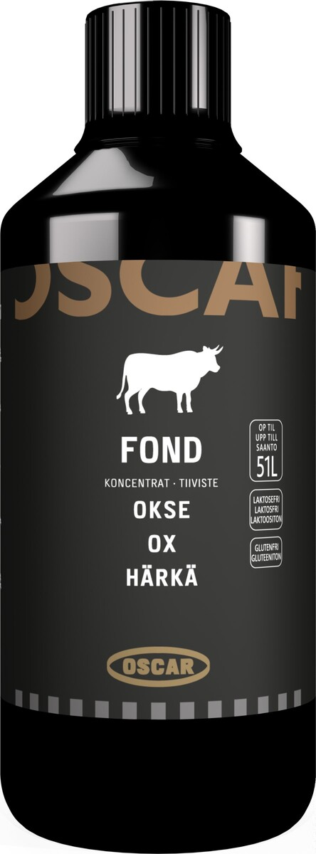 Oscar beef fond concentrate 1l