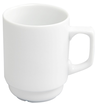 Bronnum Mug white stackable 23cl 6pc
