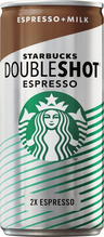 Starbucks Doubleshot Espresso mjölk kaffedryck 200ml Rättvis Handel