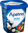 Apetina classic mediterranean white cheese cubes 390/200g
