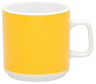 Topi-mug/cup 20cl 12pcs yellow stripe stackable