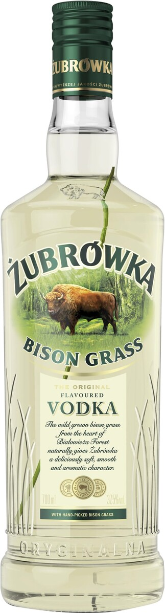Zubrowka Bison Grass flavoured vodka 70 cl