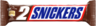 Snickers chocolate bar 2pack 75g