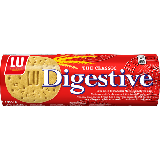 LU Digestive Classic biscuit 400g