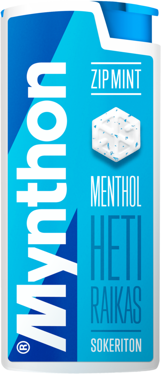 Mynthon Zipmint Menthol pastilli 30g
