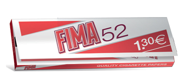 Fima Red cigarette paper 52pcs
