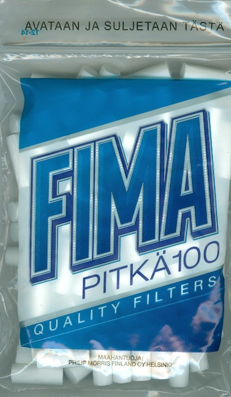 Fima Blue cigarettfilter 100st