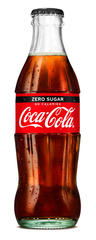 Coca-Cola Zero Sugar 0,25l lasipullo
