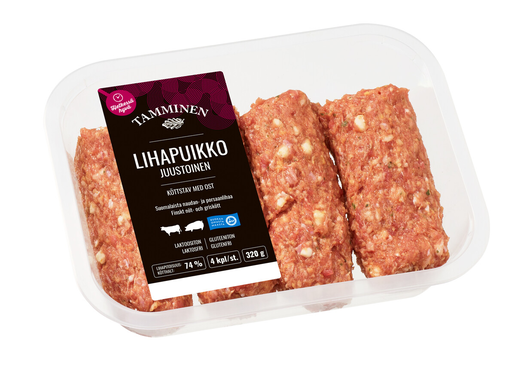 Tamminen meat stick with cheese 320g