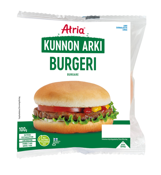 Atria Kunnon Arki burger 100g