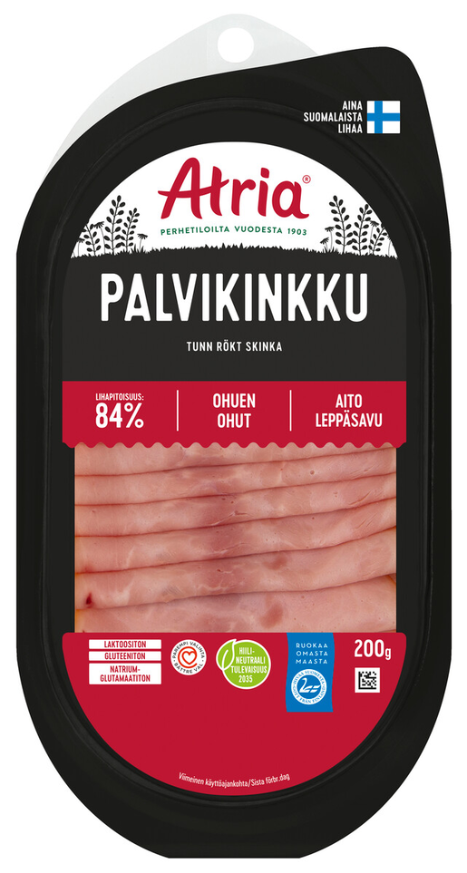 Atria Thin Sliced Smoked Ham 200g