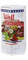 Well Kebab kebab beef meat skewer 17kg ungrilled