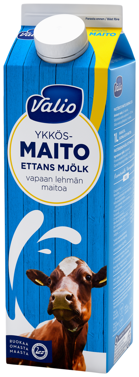 Valio milk 1% fat 1l