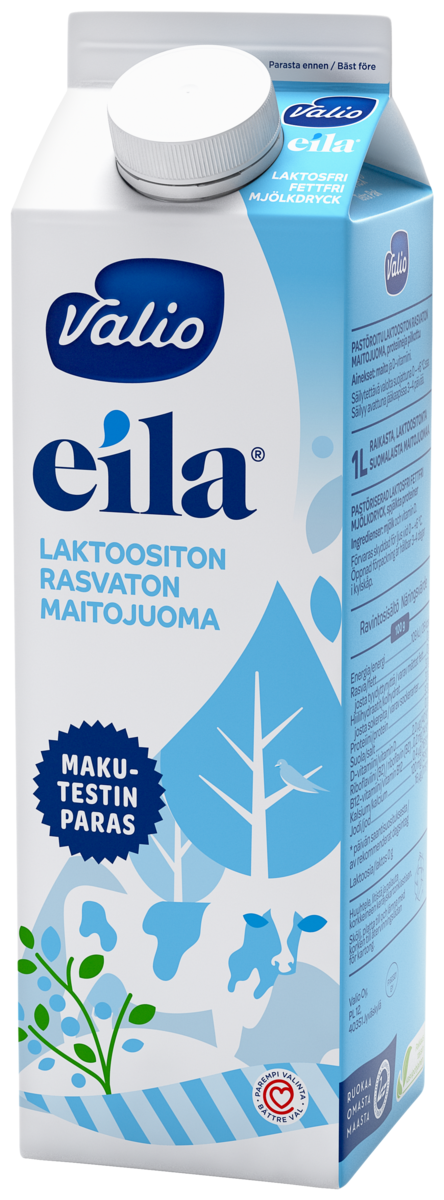 Valio Eila drink fat free 1l lactose free