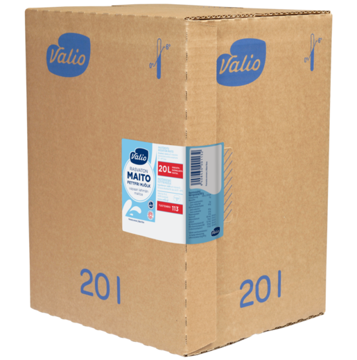Valio fettfri mjölk från frigående kor 20l novobox