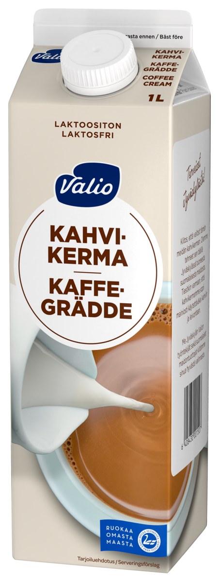 Valio coffee cream 1 l lactose free