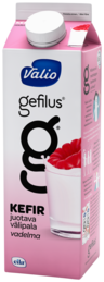 Valio Gefilus Kefir rasberry 1kg drink snack lactose free