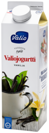 Valio vanilla yoghurt 1kg lactose free