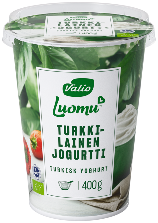 Valio luomu turkkilainen jogurtti 400g