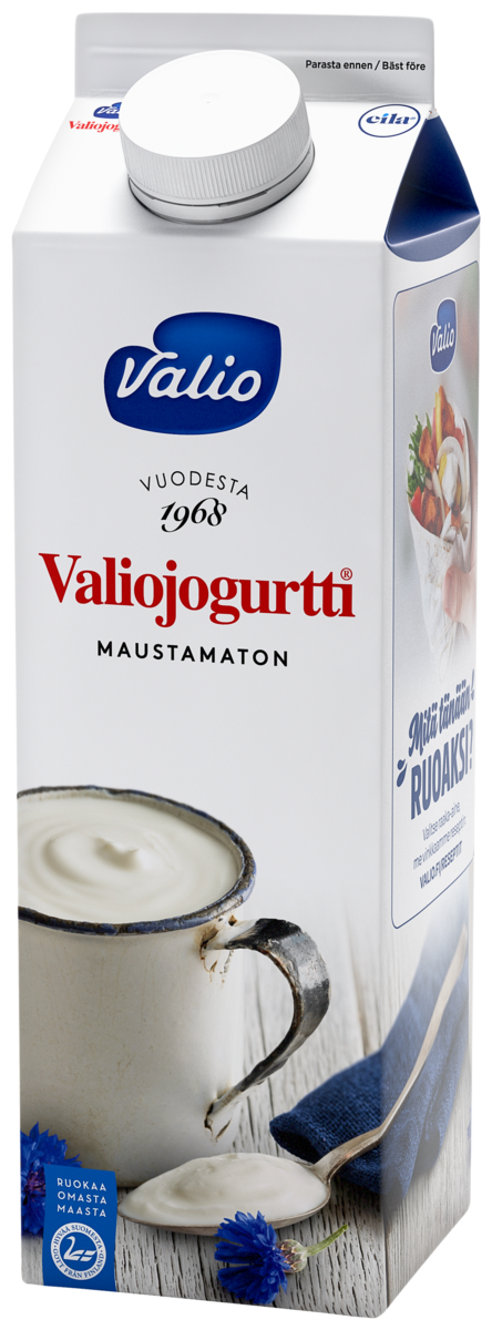 Valio naturell yoghurt 1kg laktosfri