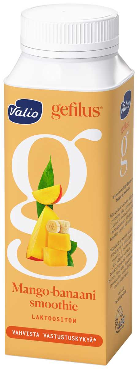 Valio Gefilus mango smoothie jogurttijuoma 2,5dl laktoositon