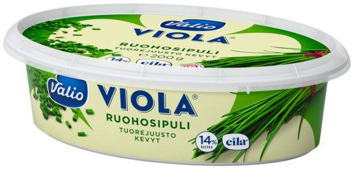 Valio Viola® lätt e200 g gräslök färskost laktosfri