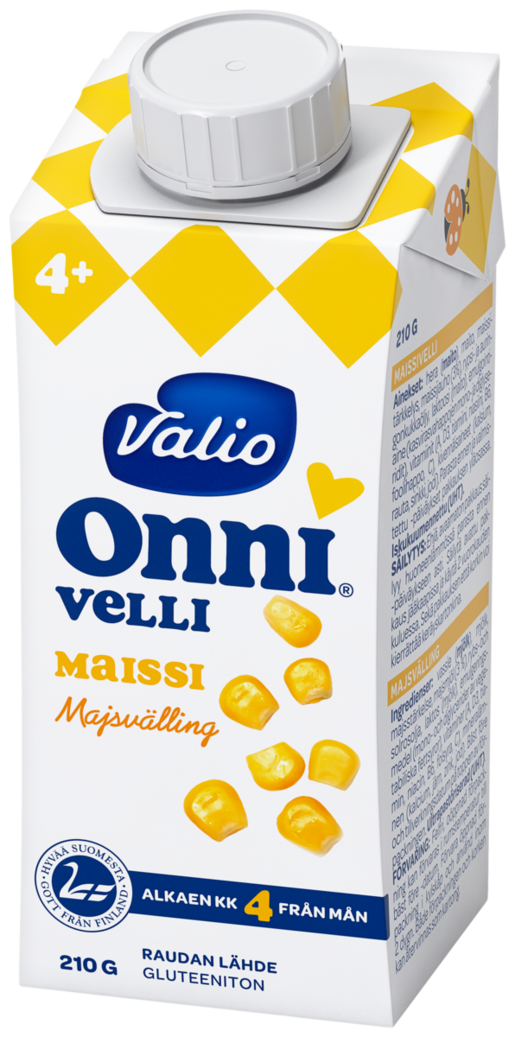 Valio Onni® majsvälling 210 g UHT (från 4 mån)