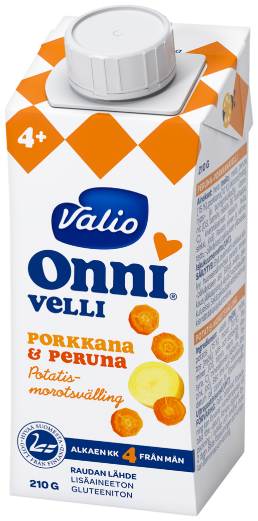 Valio Onni® peruna-porkkanavelli 210 g UHT (alk 4 kk)