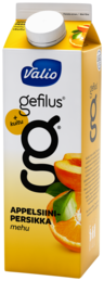 Valio Gefilus mehu 1 l appelsiini-persikka+kuitu