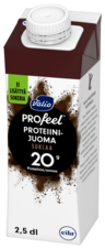 Valio PROfeel chocolate protein drink 2,5dl no added sugar, lactose free, UHT