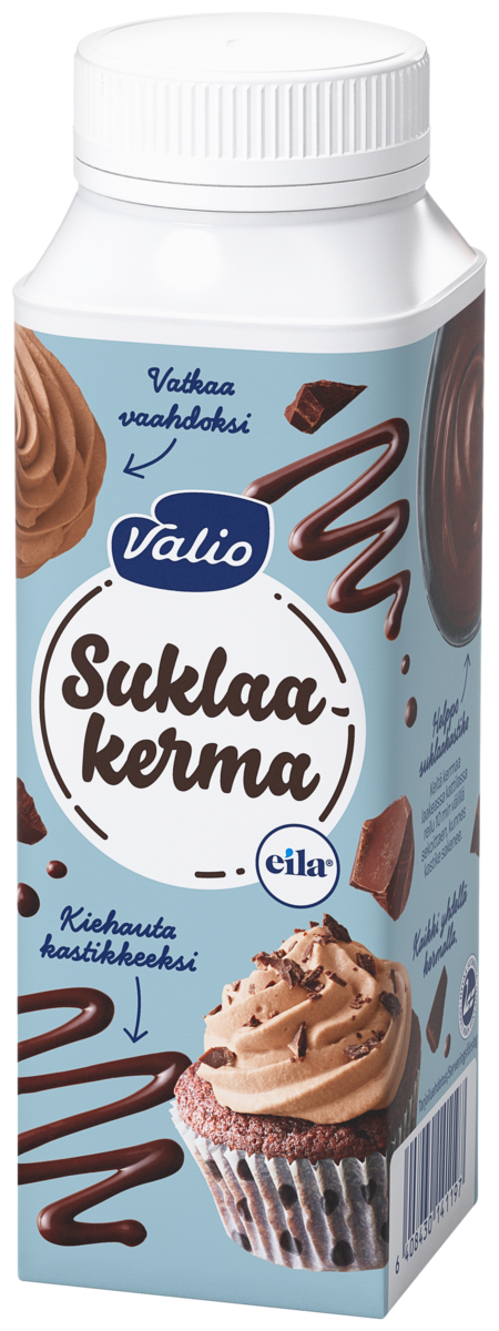 Valio chocolate cream 2,5 dl lactose free