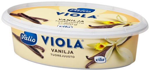 Valio Viola vanilla cream cheese 200g lactose free