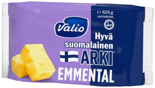 Valio Hyvä suomalainen Arki emmental ost 625g