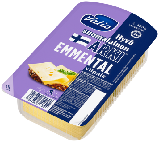 Valio Hyvä suomalainen Arki emmental cheese slice 400g